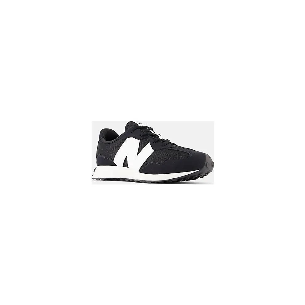 NEW BALANCE 327 Lace “BLACK / WHITE” (GS327CBW)
