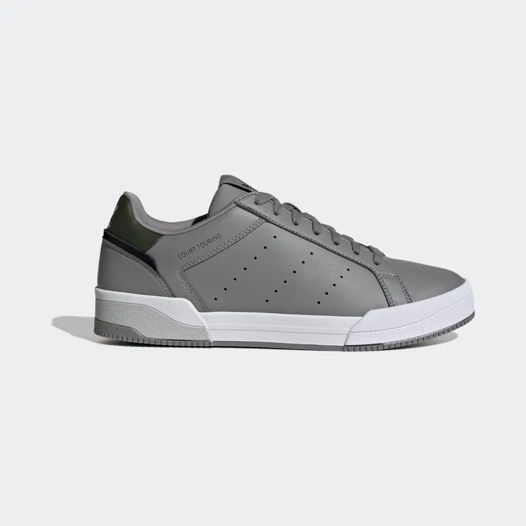 adidas Court Tourino “Grey Three / Night Cargo / Cloud White” (GW1416)
