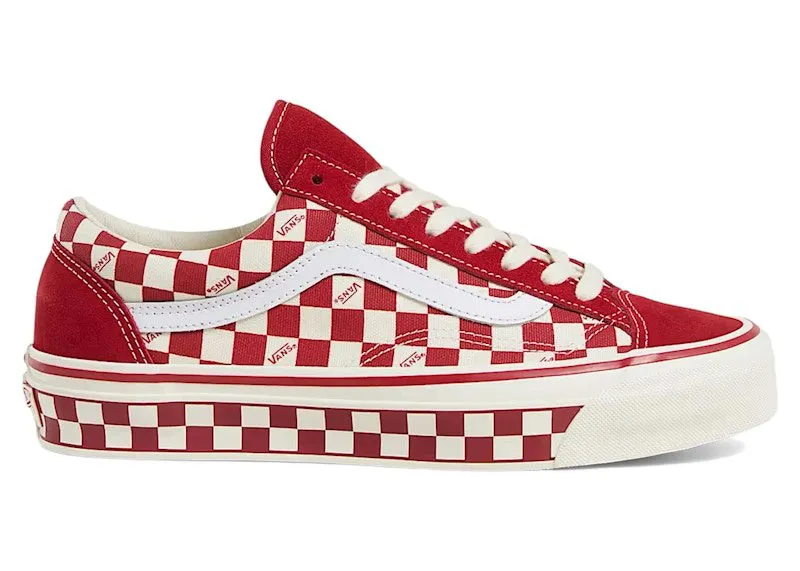 Vans Old Skool 36 Premium Checkerboard Chili Pepper Red (VN000D57ERY)