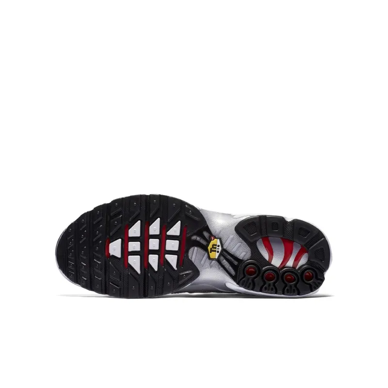 Nike Air Max Plus Silver Bullet (GS) Metallic Silver/University Red-Black-White (921073-001)