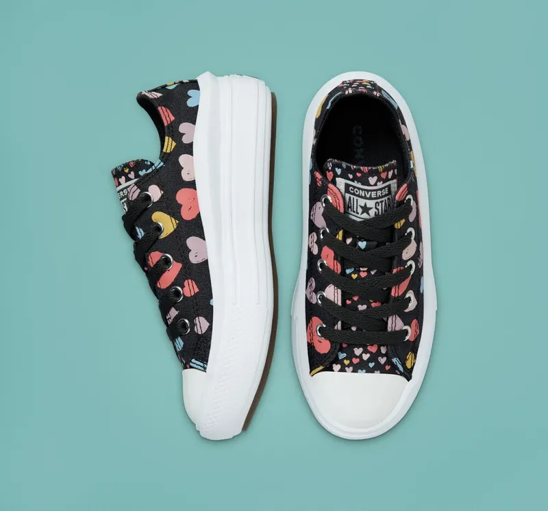 Converse Chuck Taylor All Star Move Platform Hearts (371591C)