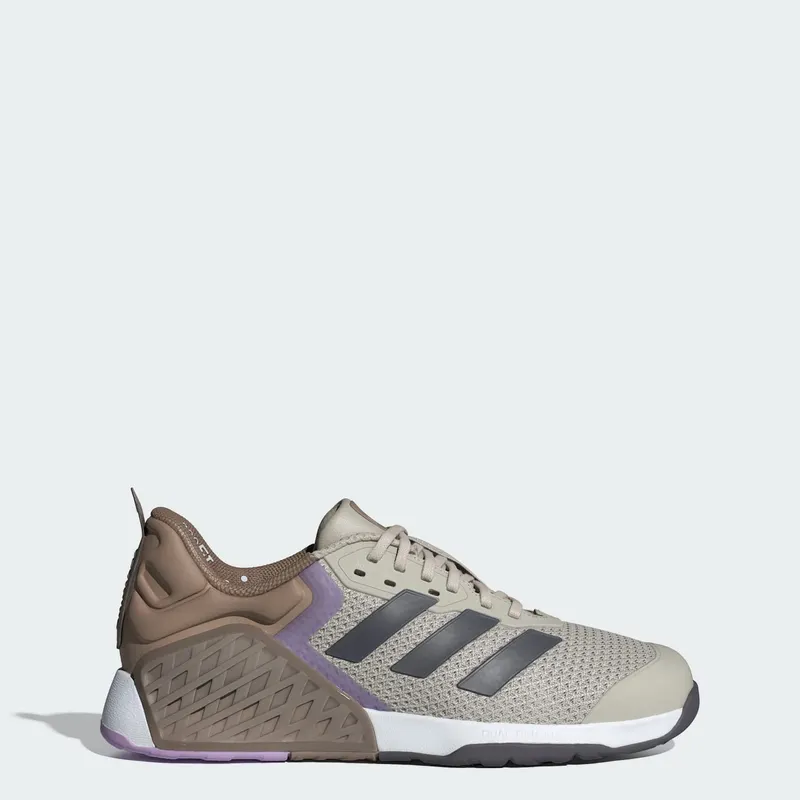 Adidas Dropset 3 Training Beige / Grey Strata / Powder Plum (JR1675)