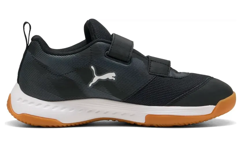 Puma Varion 3 V Kinder Hallenschuhe, schwarz, Größe 29 (109098)