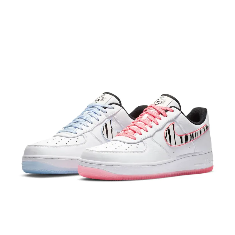 Nike Air Force 1 Low South Korea (2020) White/Black-Multi-Color (CW3919-100)
