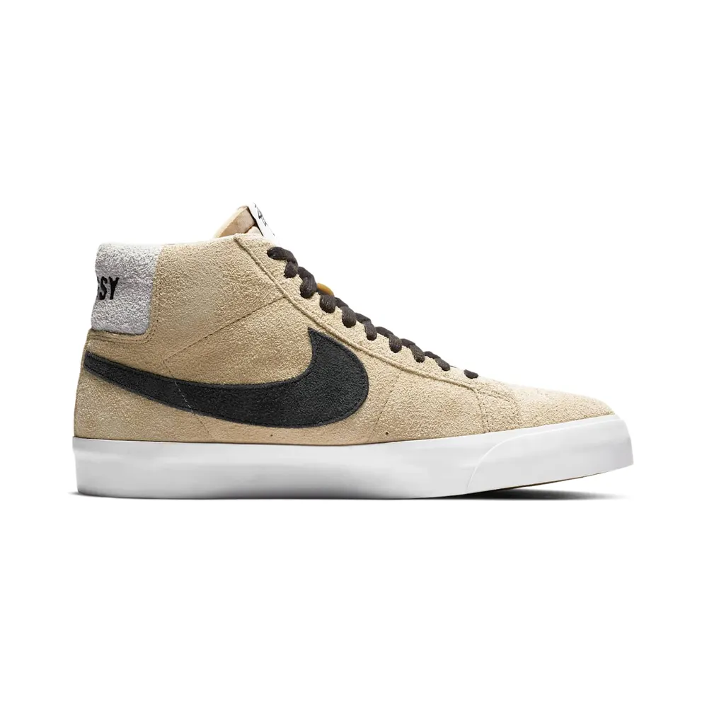 Nike SB Zoom Blazer Mid Stussy Midwest Gold/Black (AH6158-700)