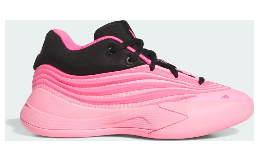 adidas Dame X Shoes Kids “Beam Pink / Core Black / Lucid Pink” (KJ6559)