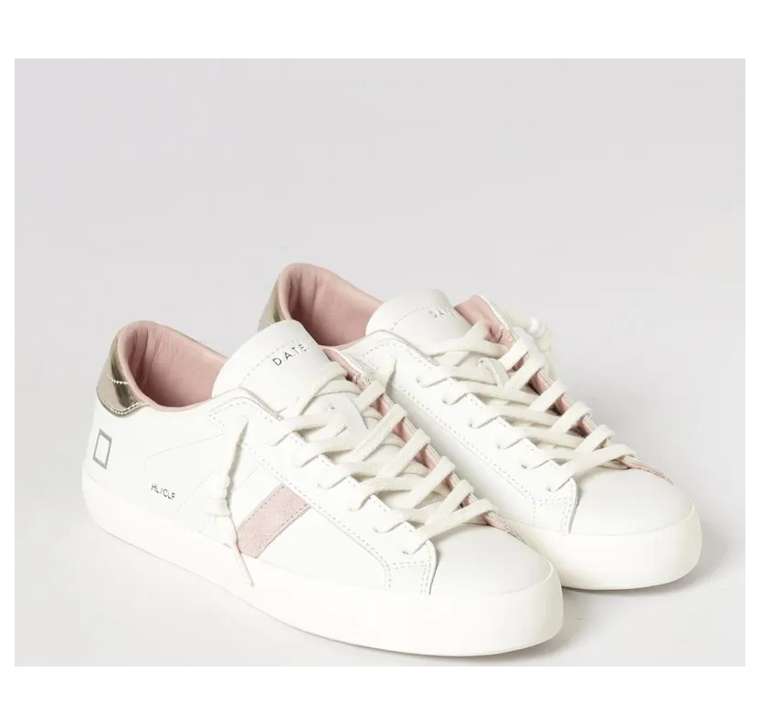 D.A.T.E D. A.T. E. Leather Hill Sneakers Platinum (W441HLCAWM)