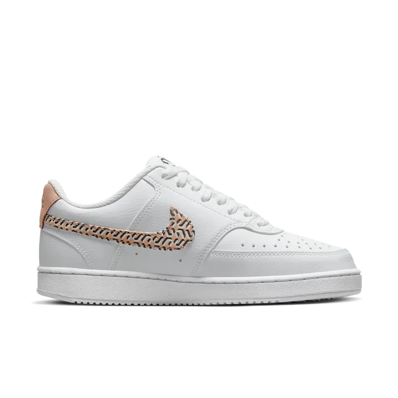 Nike Court Vision Low “White / Black / Summit White / Hemp” (FN7323-100)