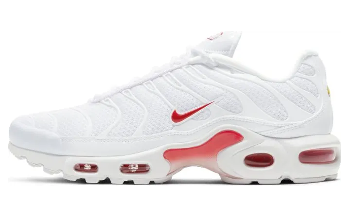 Nike Air Max Plus White Red (W) (CZ9337-100)