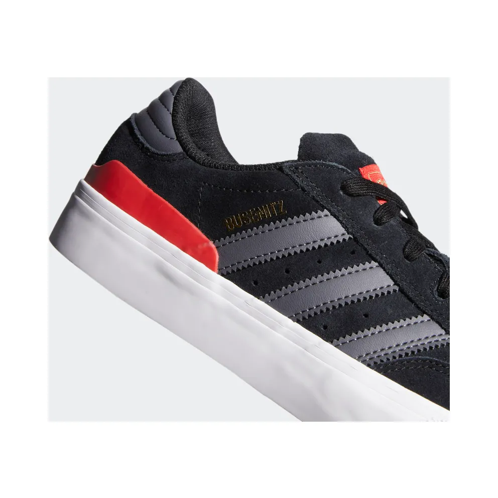 adidas Busenitz Vulc II Core Black / Dgh Solid Grey / Vivid Red (FY0448)