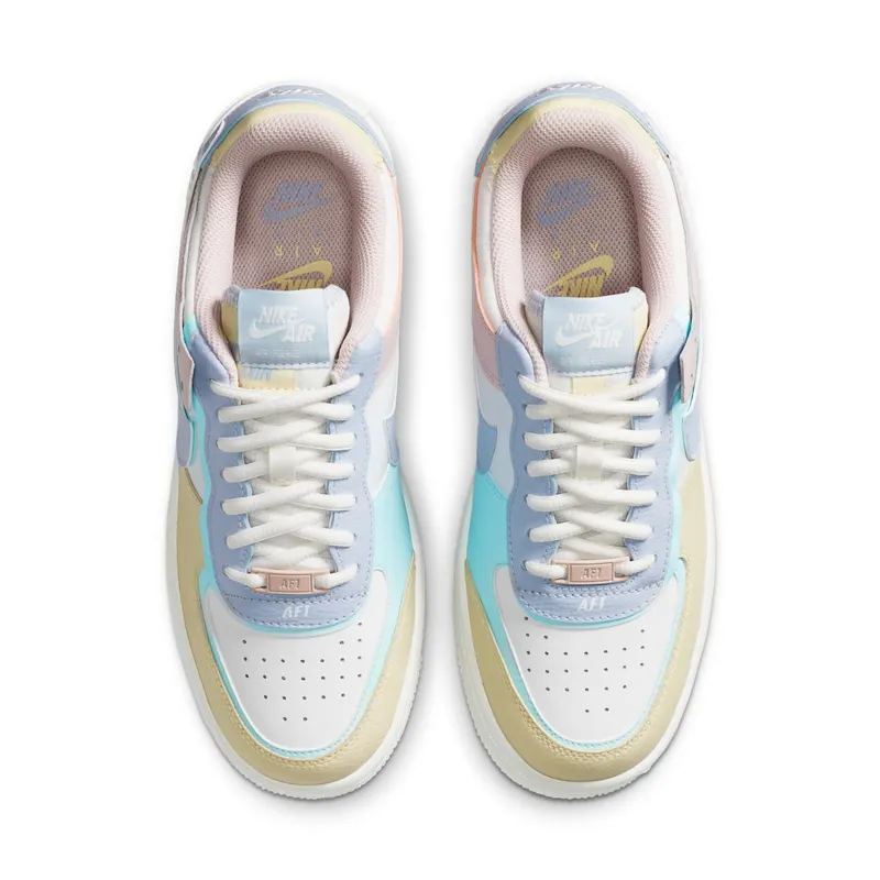 Nike WMNS Air Force 1 Shadow White Glacier Blue Ghost (2020) (CI0919-106)