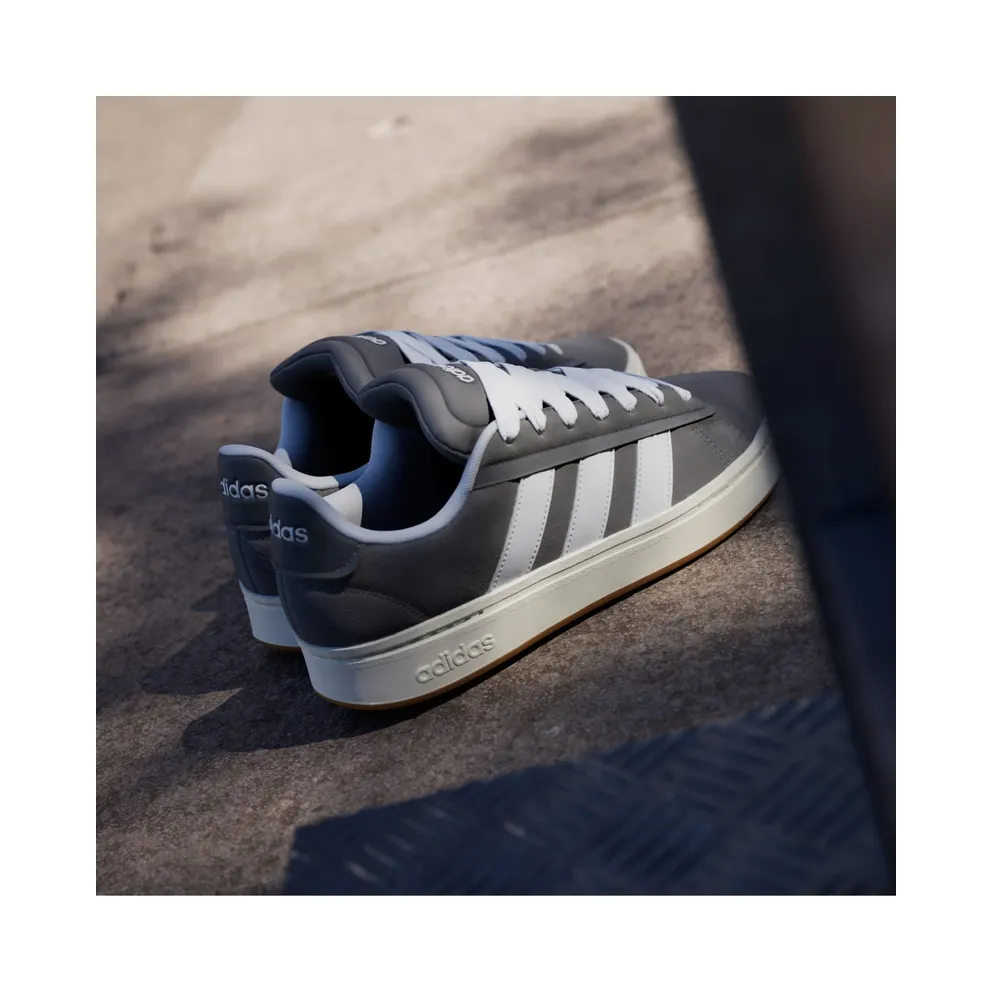Adidas Grand Court Alpha “Grey Four Cloud White Off White” (JR0542)