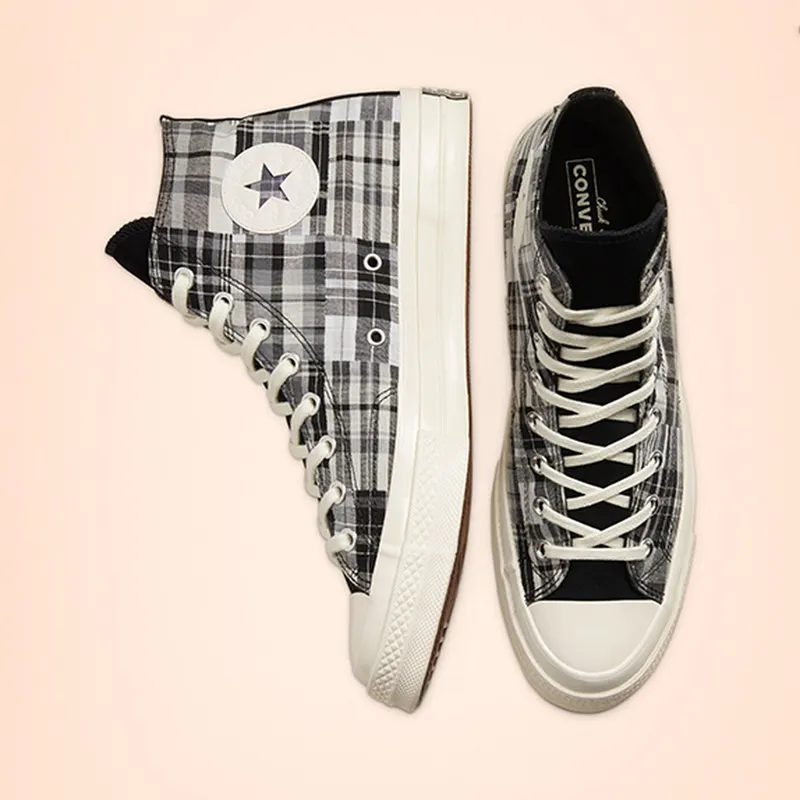 Converse Chuck Taylor All-Star 70s Hi Twisted Prep Black Black/Mason-Mouse (166850C)