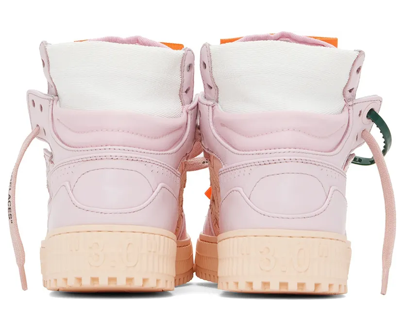 Off-White Pink Off Court 3.0 High-Top Sneakers (OWIA112F22LEA0013030) (2)