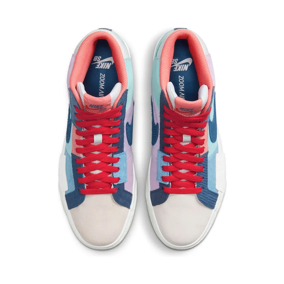 Nike SB Zoom Blazer Mid Premium Skate Shoe Purple (DA8854-500)