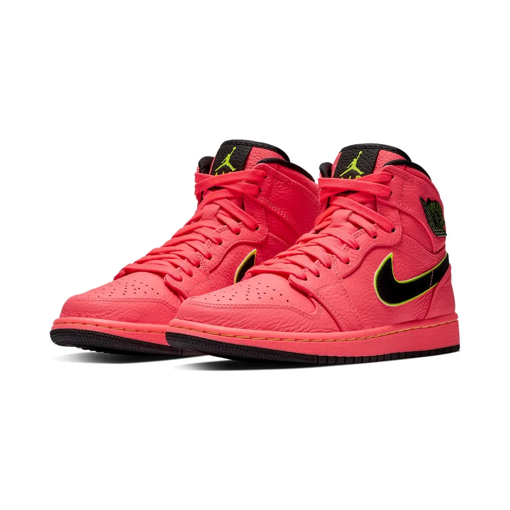 Jordan 1 Retro High Hot Punch (W) Hot Punch/Volt-Black (AQ9131-600)