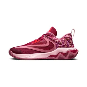 Nike Giannis Immortality 3 Alphabet Bros “Noble Red / Desert Berry / Medium Soft Pink / Ice Peach” (DZ7533-600)