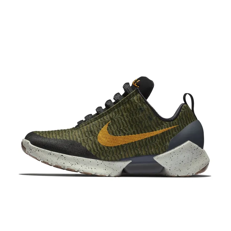 Nike HyperAdapt 1.0 Olive Flak Olive Flak/Orange Peel-Black-Sequoia (843871-300)