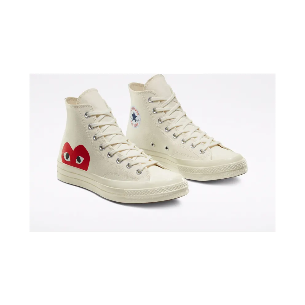 Converse x Comme des Garcons CDG Chuck Taylor High Cream White (150205C)