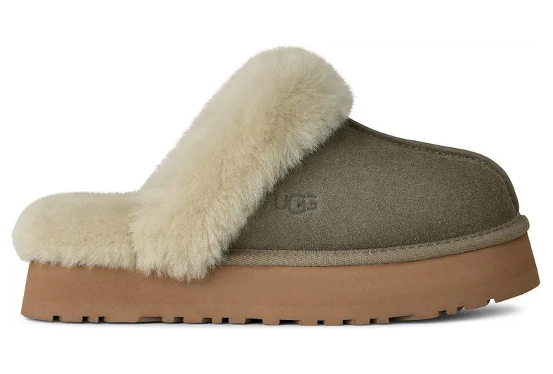 UGG Disquette Slipper Moss Green Muted Brass (1122550-MRNM)