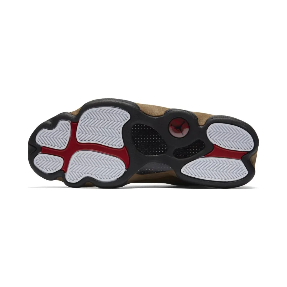 Jordan 13 Retro Olive Black/True Red-Light Olive (414571-006)