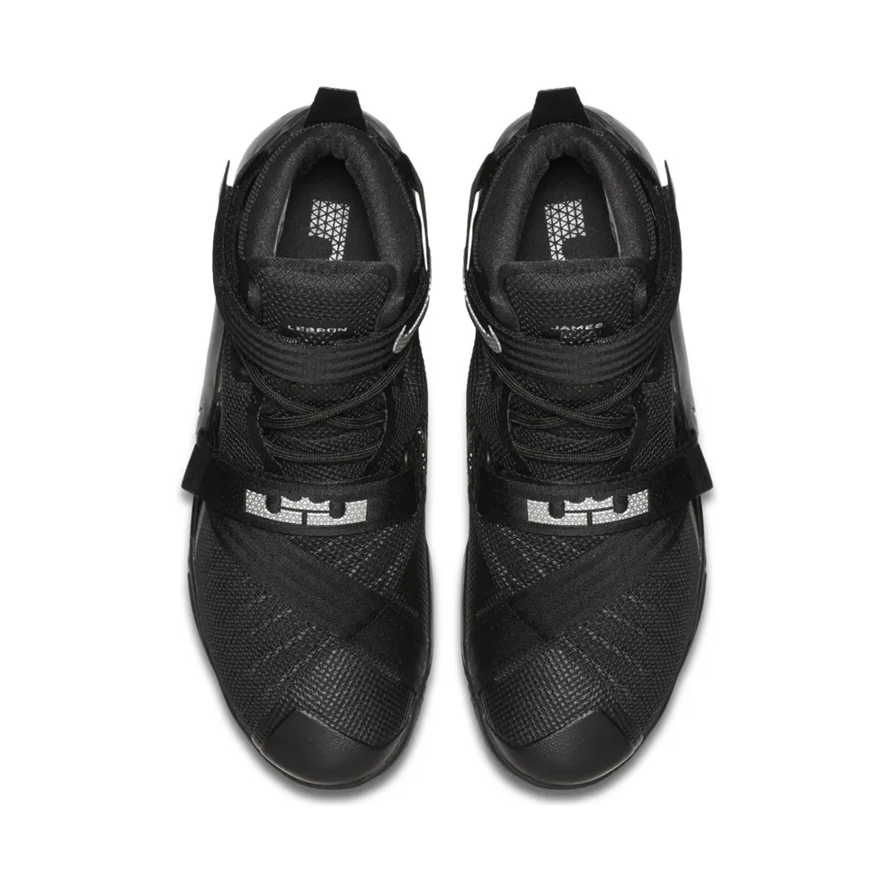 LeBron Soldier 9 Black/Metallic Silver (749417-001)