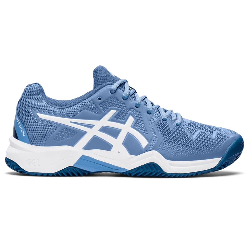 Asics GEL-RESOLUTION 8 GS CLAY Blue Harmony/White (1044A019.404)