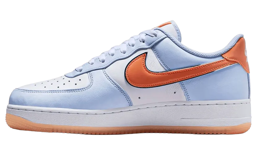 Nike Air Force 1 Low ’07 “Hydrogen Blue Orange Frost” (IR1980-407)