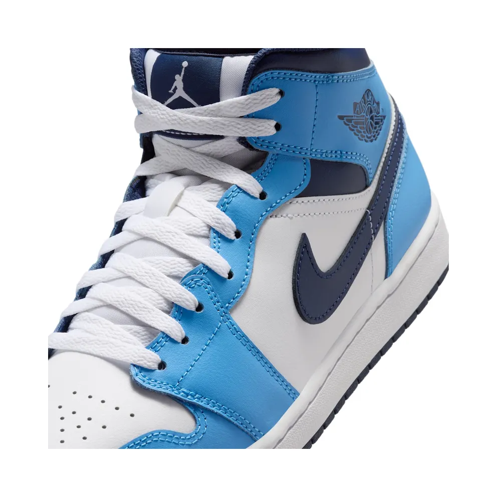 Jordan 1 Mid “University Blue Midnight Navy” (DQ8426-405)