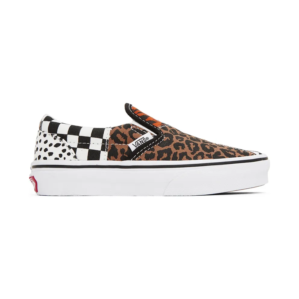 Vans Kids Multicolor Classic Slip-On Little Kids Sneakers (VN0A5FBK448)