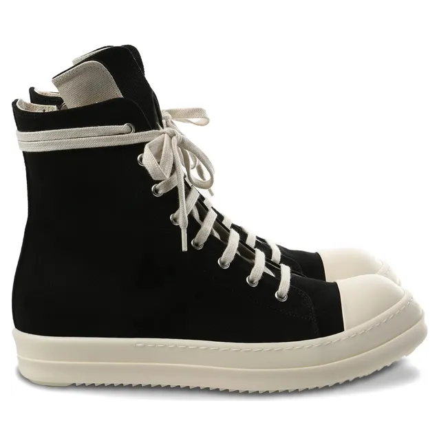 Rick Owens Drkshdw Temple High-top “Black/Neutrals” (DU01F4800 DO 911)