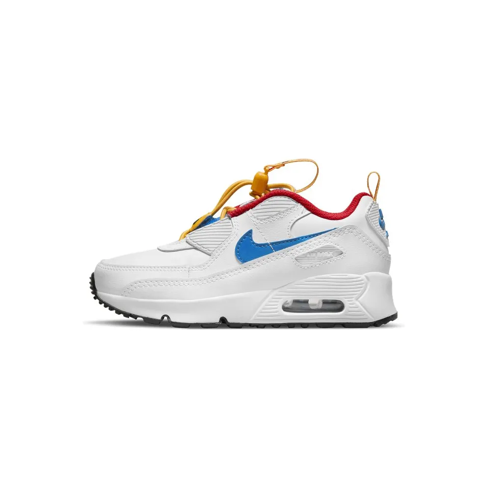 Nike Air Max 90 Toggle Younger Kids’ White (CV0064-105)
