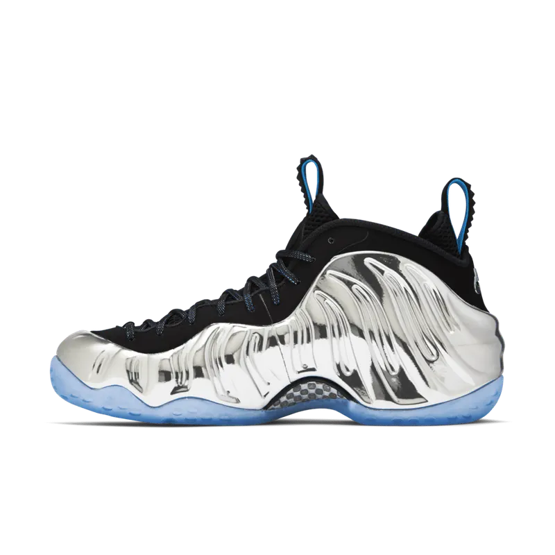 Nike Air Foamposite One Chromeposite Metallic Silver/Metallic Silver-Black (744306-001)