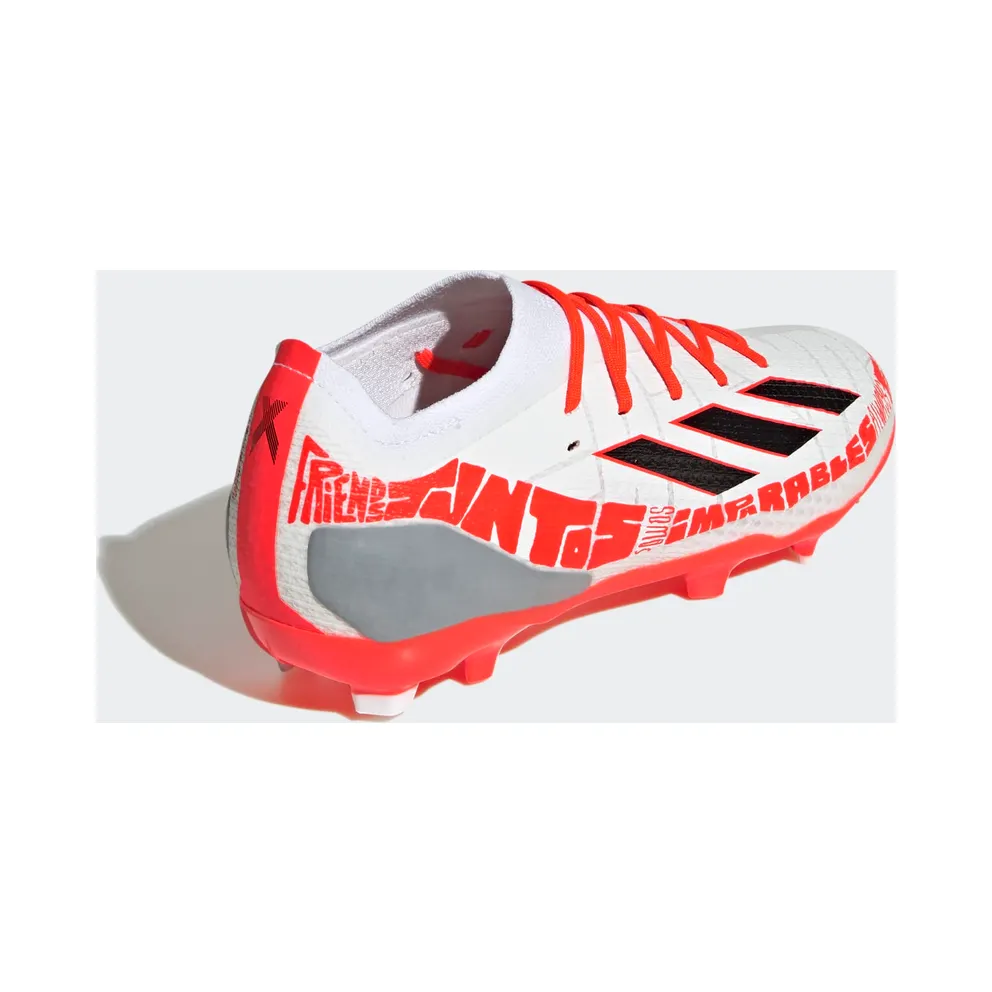 adidas X Speedportal Messi.1 Firm Ground Football Boots Cloud White / Core Black / Solar Red (GW8389)