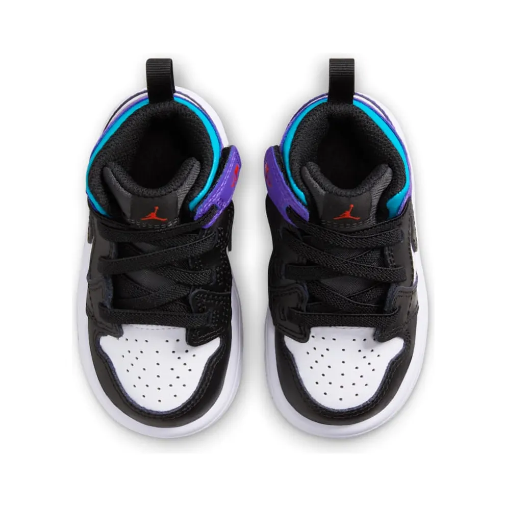 Jordan 1 Mid ALT White Bright Concord True Red Black (DR9744-154)