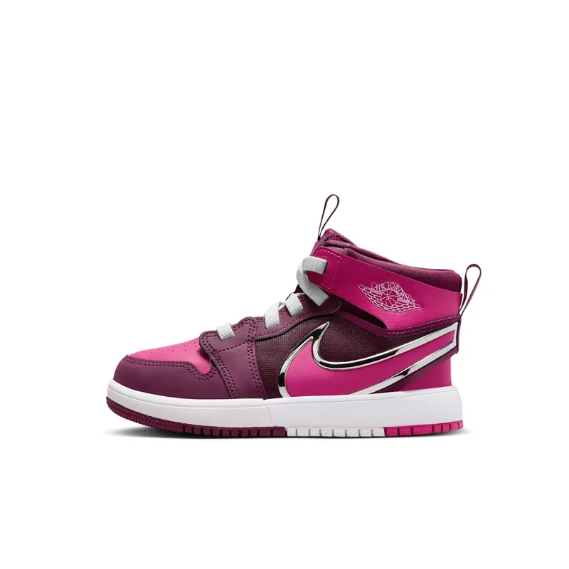Jordan 1 Mid RM EasyOn Bordeaux White Volt Tint Active Pink (FQ1282-600)