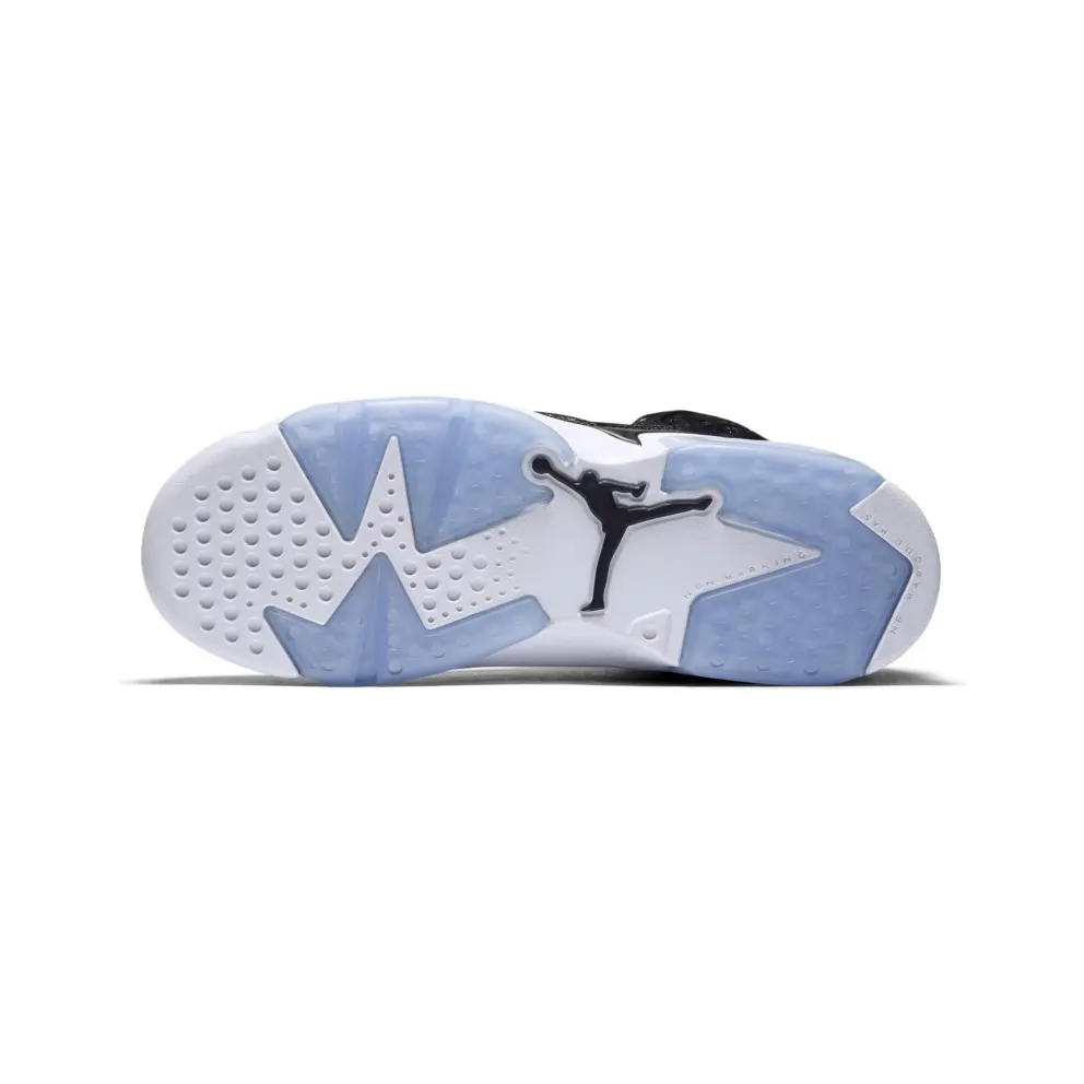 Jordan 6 Retro Heiress Black Suede (GS) Black/Black-White-Gym Red (881430-029)