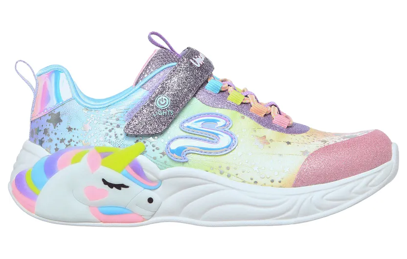 Skechers S-Lights: Unicorn Dreams Sneaker Purper