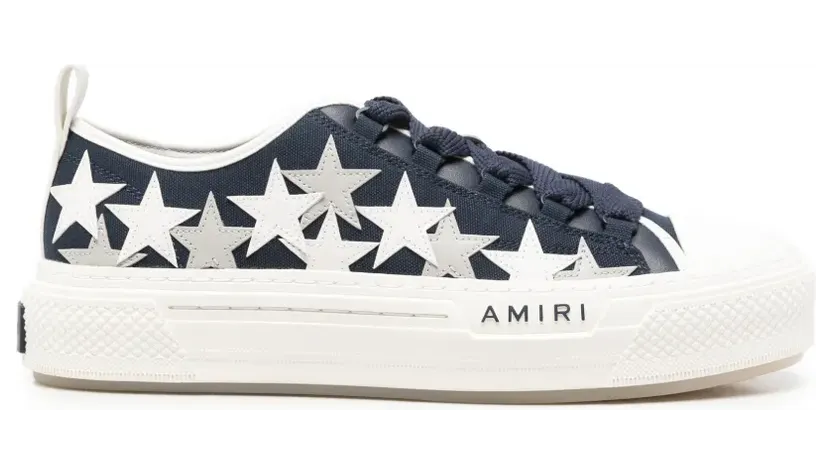 Amiri star-patch platform “Blue” (AM426SN006)