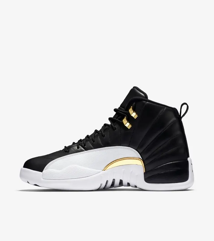 Jordan 12 Retro Wings Black/Metallic Gold/White (848692-033)