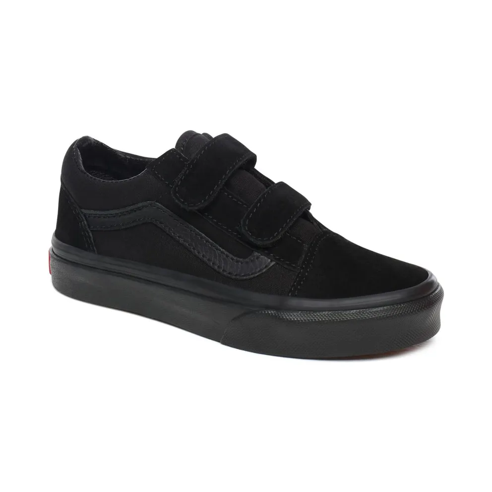 VANS Old Skool V Kids’ Shoes (Black)