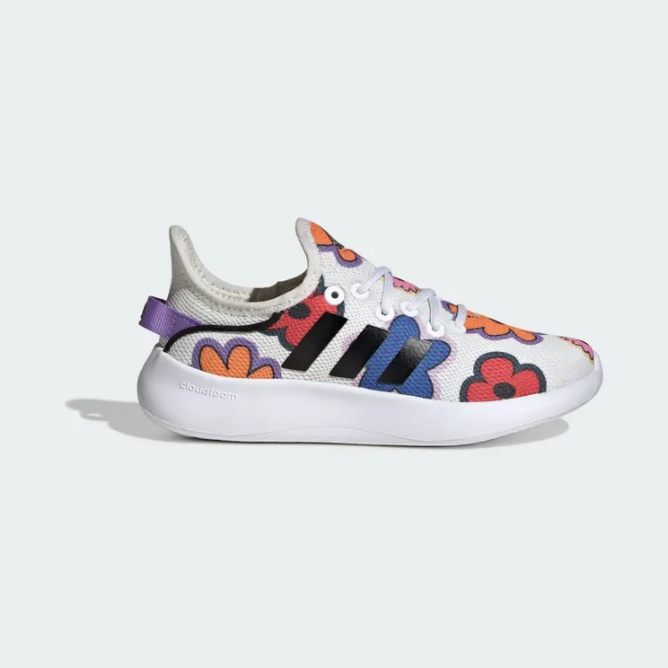 Adidas Cloudfoam Pure Shoes Kids Off White / Core Black / Gum (IE4964)