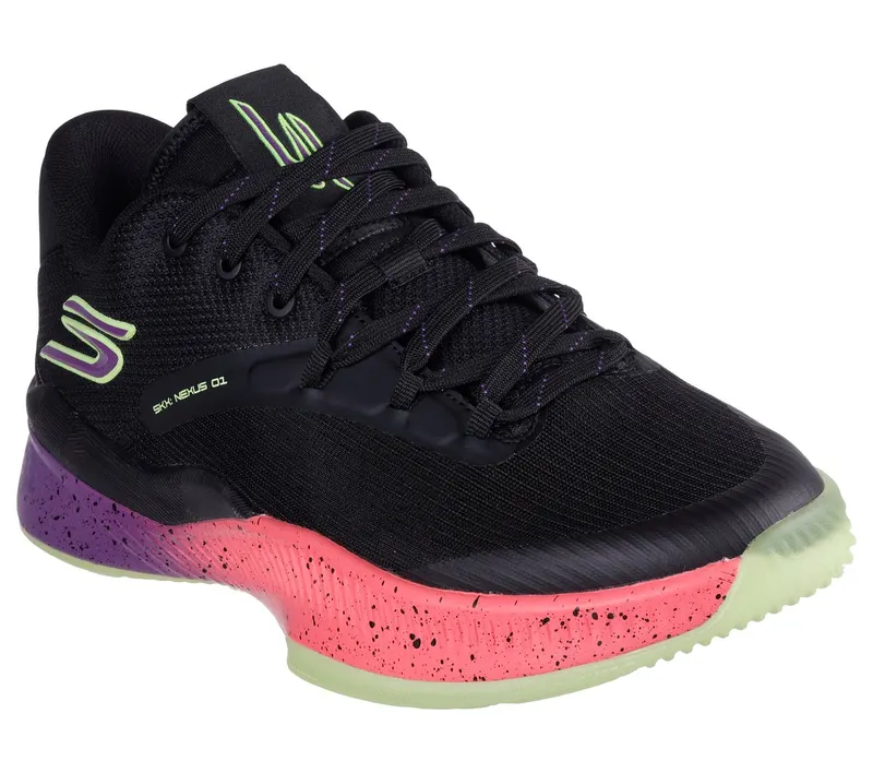 Skechers SKX NEXUS Sneaker Black/Purper/Pink
