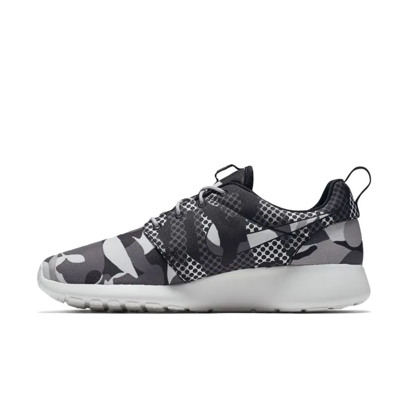 Nike Roshe One Print Camo White Black White/Black-Dark Grey-Wolf Grey (655206-100)