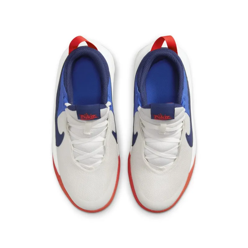 Nike Team Hustle D 10 Older Kids’ Basketball White (CW6735-103)