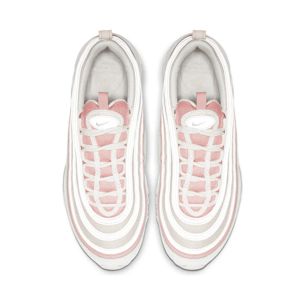 Nike Air Max 97 Summit White Bleached Coral (W) Summit White/Summit White-Bleached Coral-Desert Sand-White (921733-104)