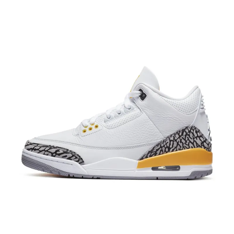 Jordan 3 Retro Laser Orange (W) White/Laser Orange-Cement Grey-Black (CK9246-108)