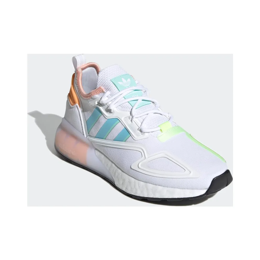 adidas ZX 2K Boost Core White / Hazy Sky / Glow Pink (H06578)