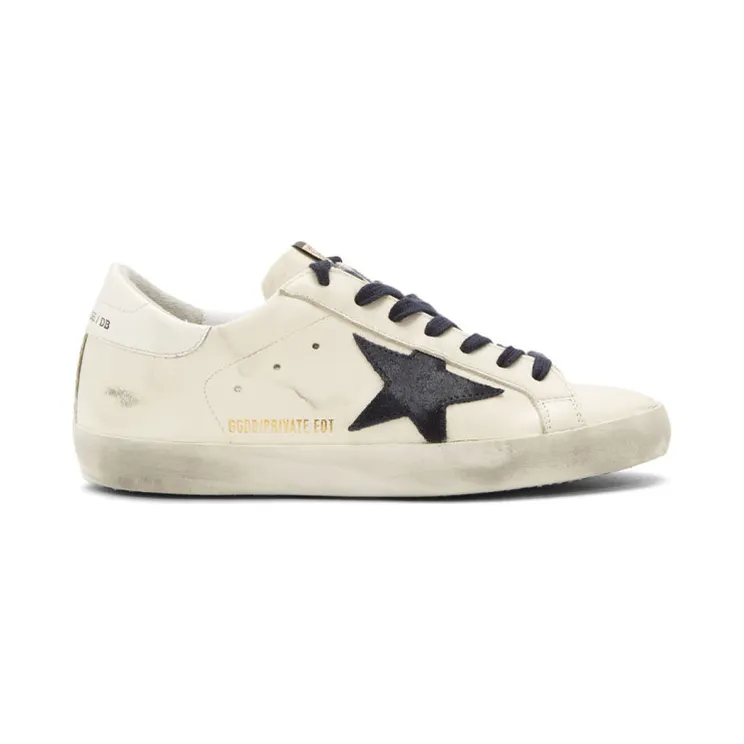 Golden Goose SSENSE Exclusive White Super SSTAR Sneakers (F35MS590.G15)