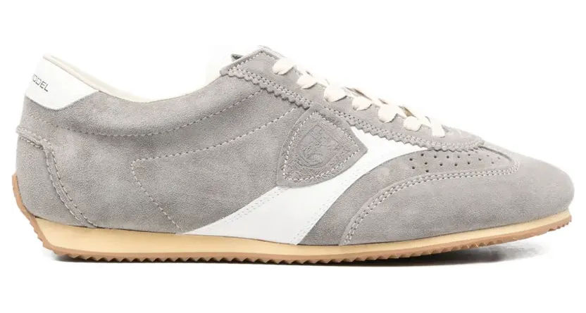 Philippe Model Paris Sneakers mit Kontrasteinsatz – Grau (PNLUD003)